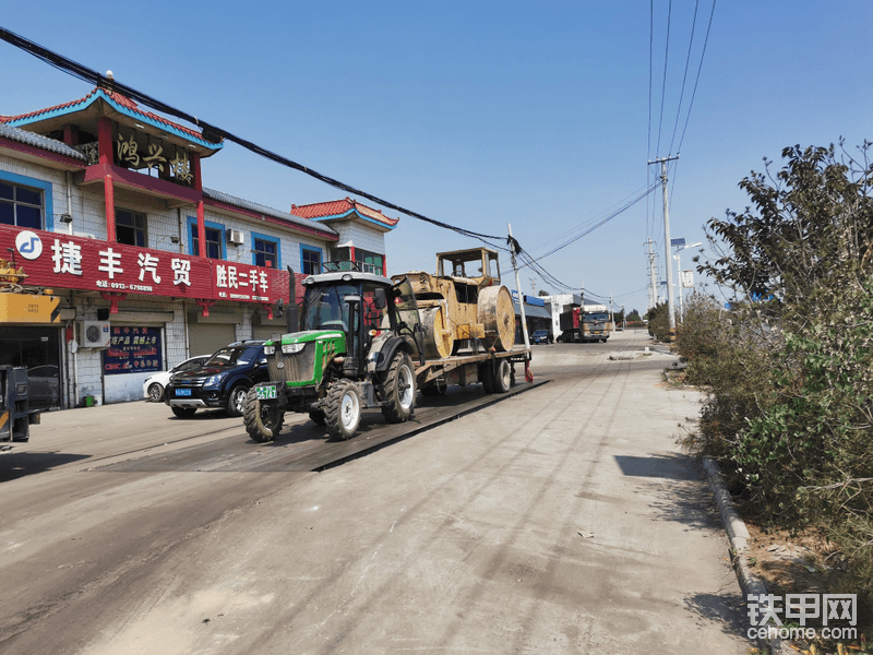 这个压路机功臣已经卖了铁