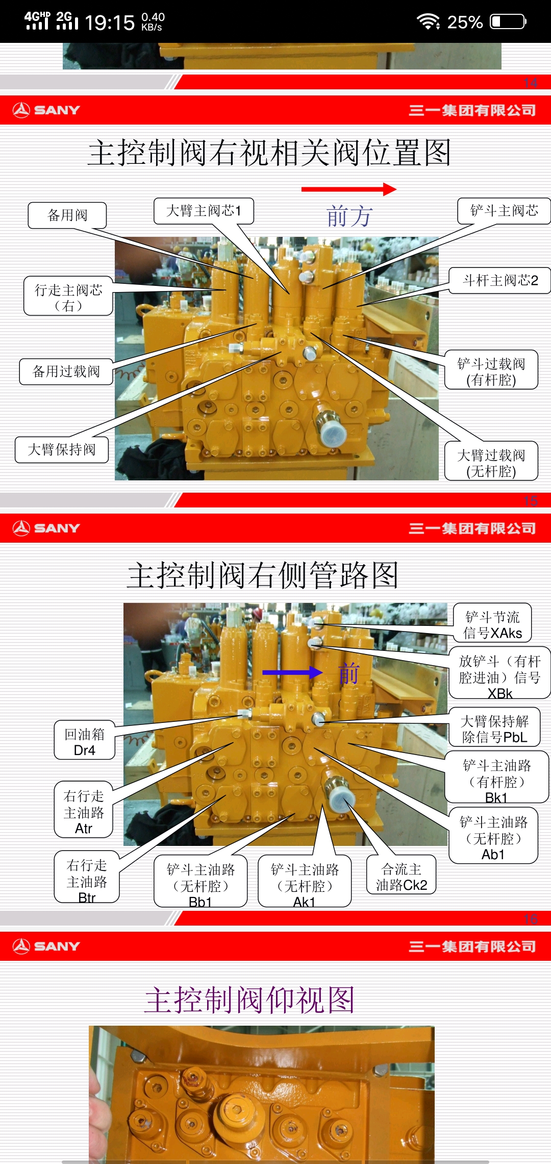 挖掘機維修資料