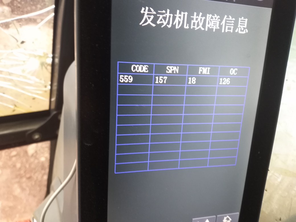 徐工215E這個代碼是什么故障啊，求大佬解答