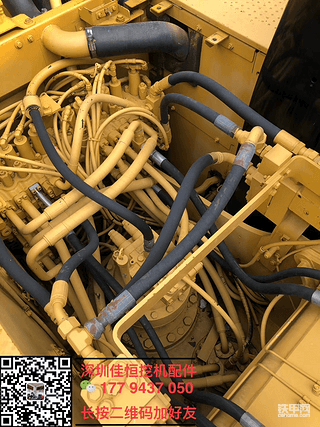 卡特320D日本原装车自带管路，干粉碎钳只能合不能开