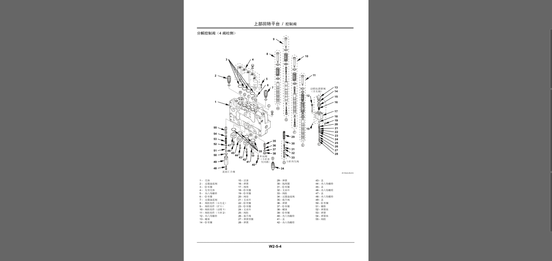 挖掘機維修資料