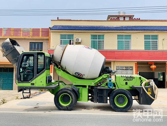 低價轉讓九點九點成新中科聚峰3.5立方自上料攪拌車-帖子圖片