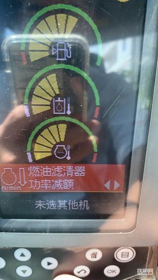 卡特312D2柴油滤清堵塞功率减额