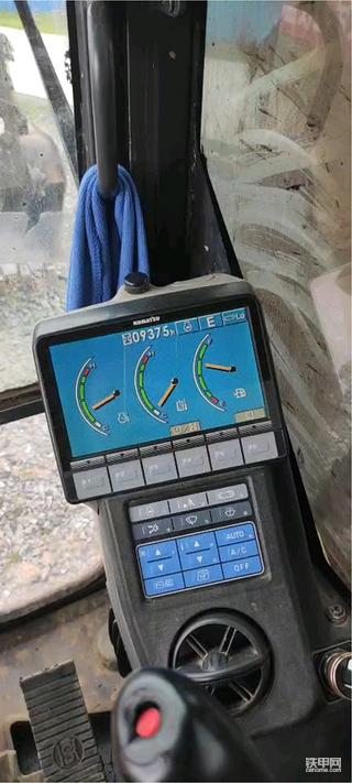 小松60-8顯示屏上面怎么沒(méi)有右邊豎向顯示條？