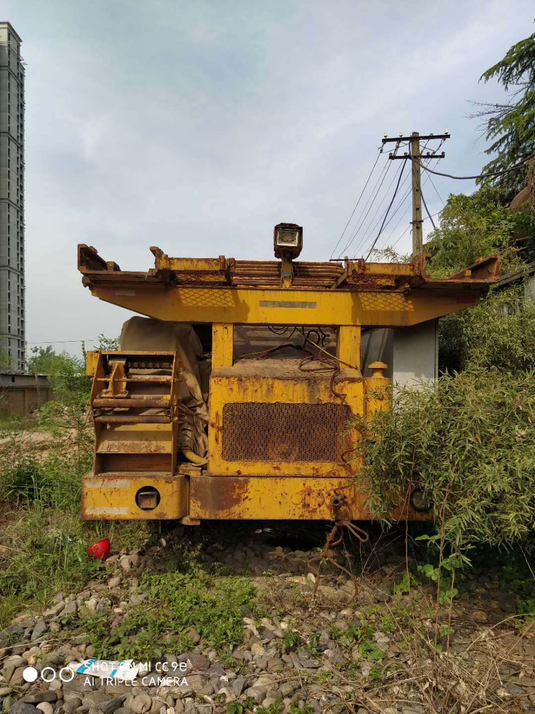 二手凿岩台车，日本古河JTH3RS-150。