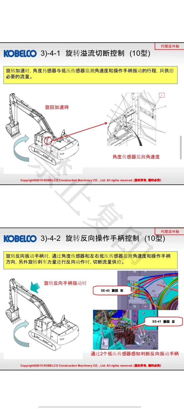 挖掘機維修資料、解決各種維修難題！