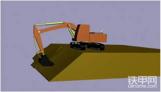 圖解挖掘機修坡教程-帖子圖片