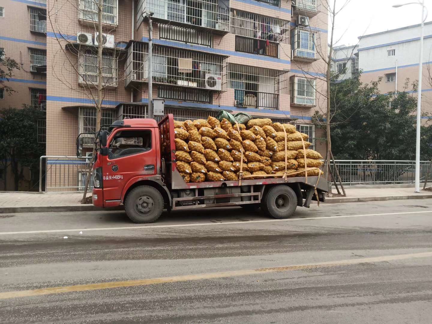 东风的品质是好，山区拖120没问题