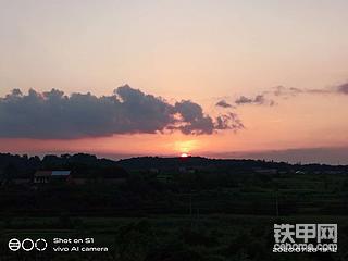 下班的路上拍的
