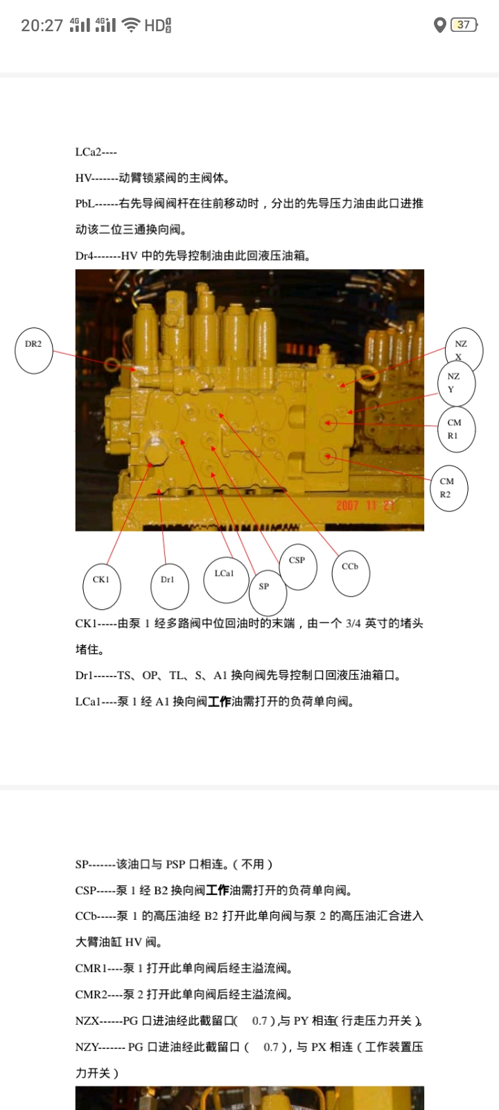 挖掘機維修速查資料！