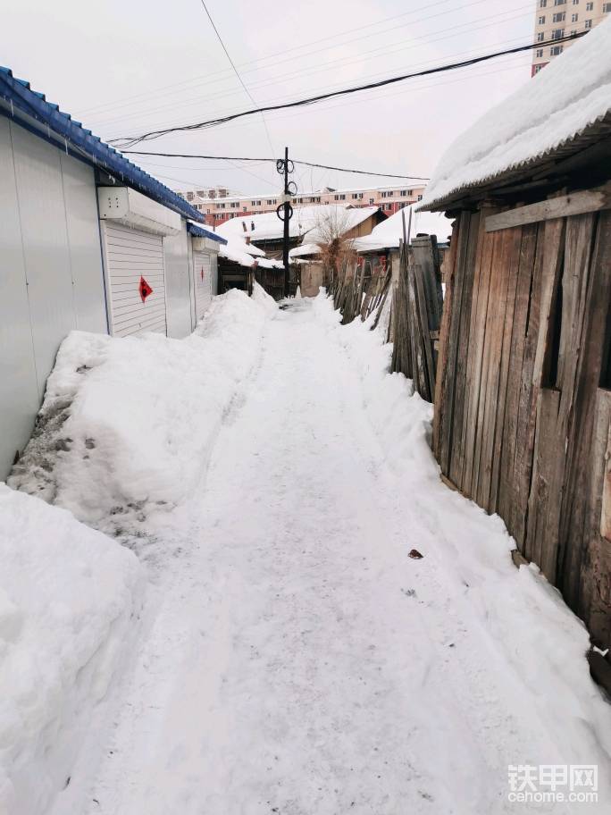 給南方的甲友們看看東北老家的大雪天氣。
