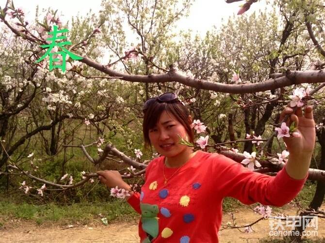桃李芳菲梨花笑，怎比我枝頭春意鬧。