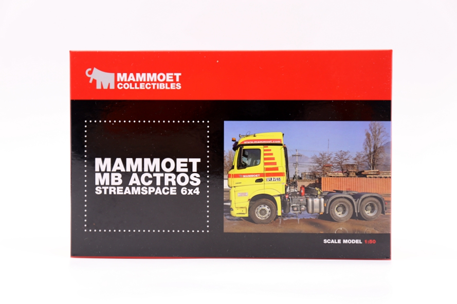 MAMMOET 1:50奔馳AROCS MP4卡車合金模