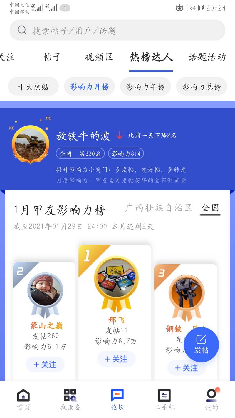 这个月没什么吭声，以后争取用自己的影响力影响更多的人，我们铁甲家族的影响更深远！！