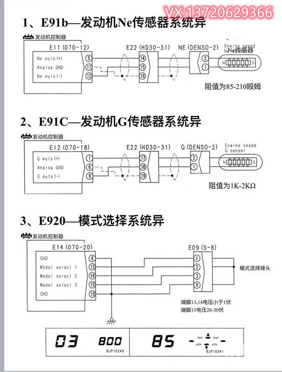 小松125/140发动机故障代码分析-帖子图片