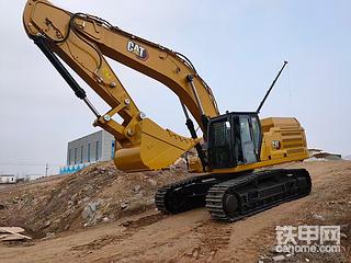 卡特349挖掘機(jī)，漂亮不