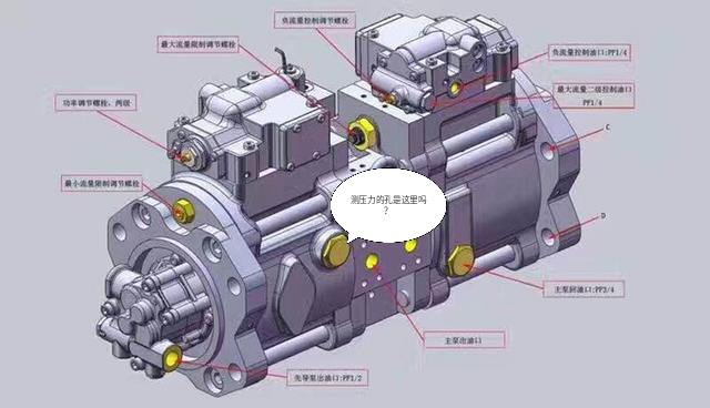 川崎k5v200测压口在哪里？