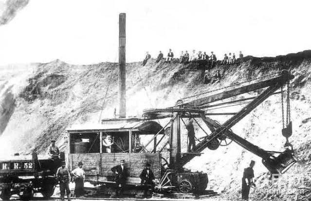 1872年，改良后的“费城”铲在新泽西州建设铁路工程