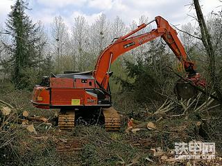 日立Zx300一7林業(yè)挖機