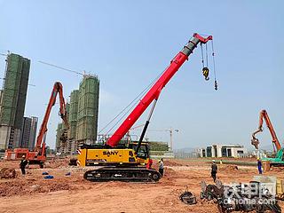 如今想的不是怎么掙錢，想的只有怎么省錢。在提神車配合旋挖