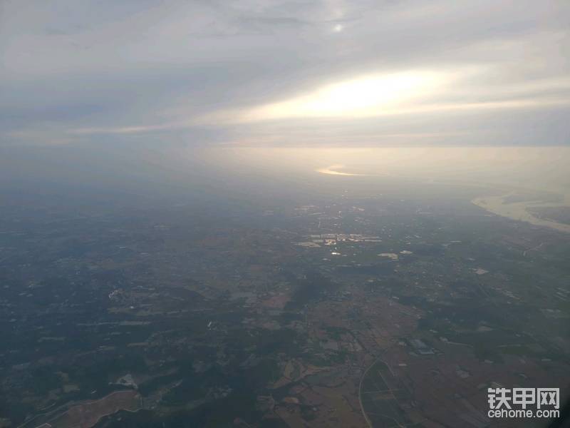 高空下美丽的常州