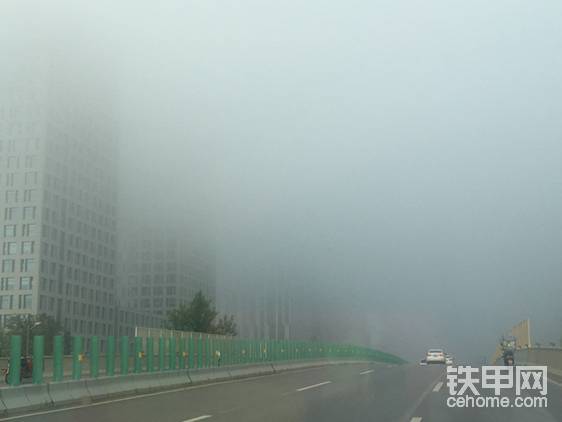 今天西安得天气就如同仙境