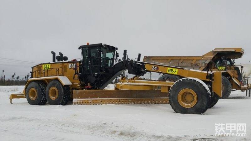 MINExpo2021  卡特24平地机，目前为世界上最大的平地机