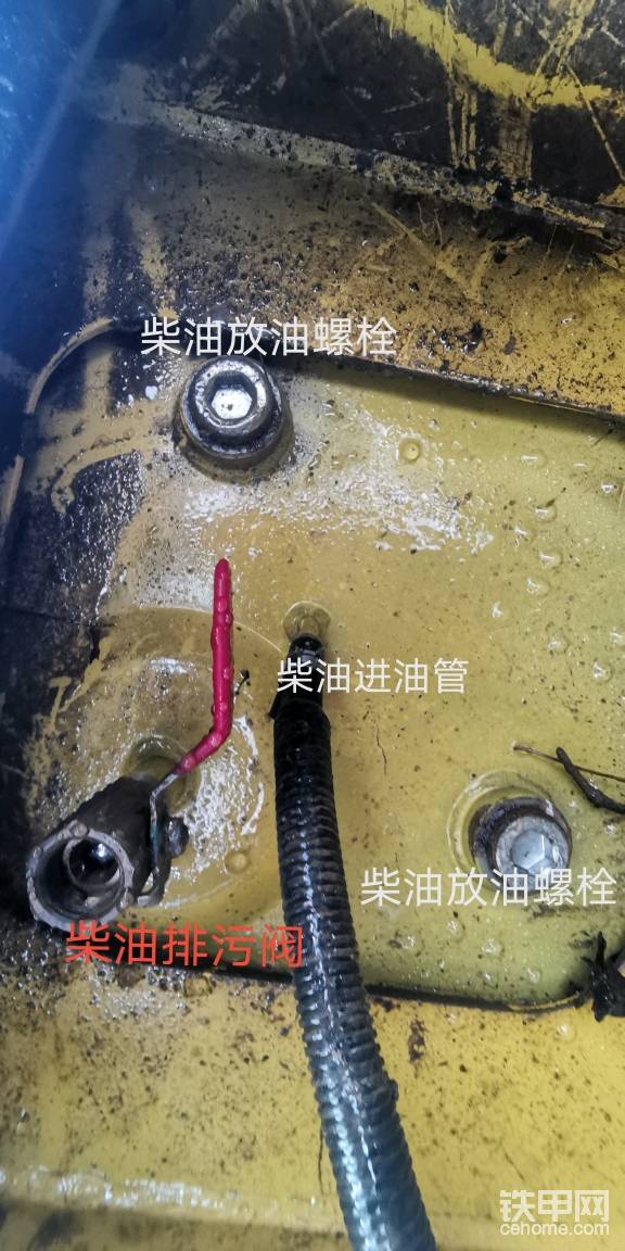 每天工作前排一下，再也不用清洗油水分離器濾網了