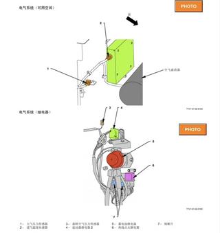 日立挖機(jī)電路系統(tǒng)圖解