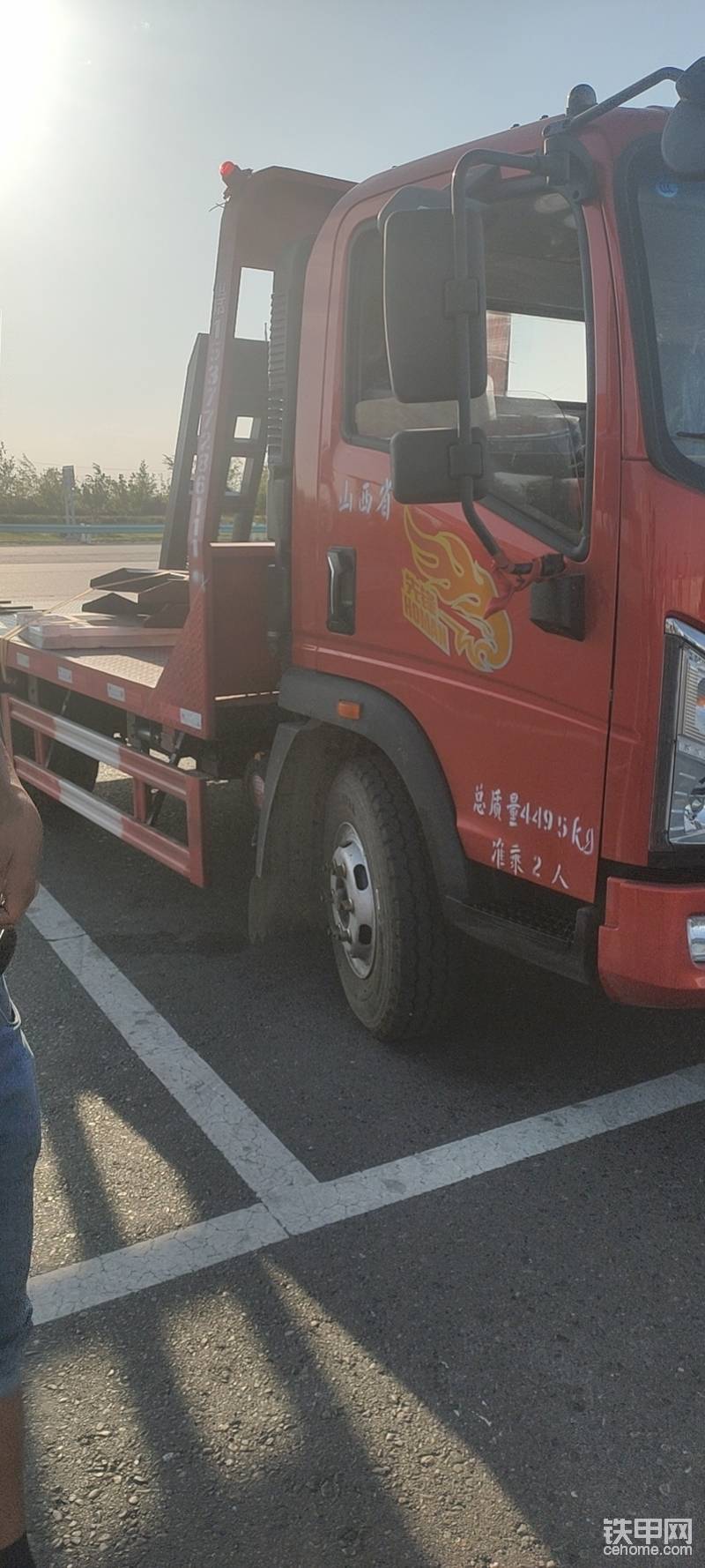 在高速路出口接到送車(chē)師傅和我心愛(ài)的小板車(chē)！