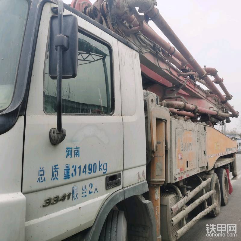 出租三一泵車(chē)48米可年租月租，價(jià)格合適可出售-帖子圖片