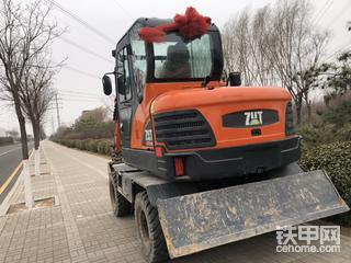 大家见过这个品牌的挖掘机吗？
