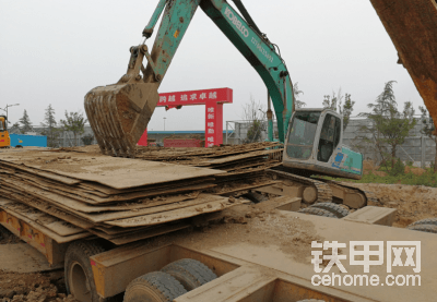 合肥新站區挖掘機出租路面鋪路鋼板出租帖子圖片