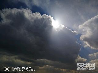 工地一天！任性的天气！美轮美奂的云彩！