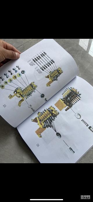 挖掘機維修必備，挖掘機主閥分配器圖解