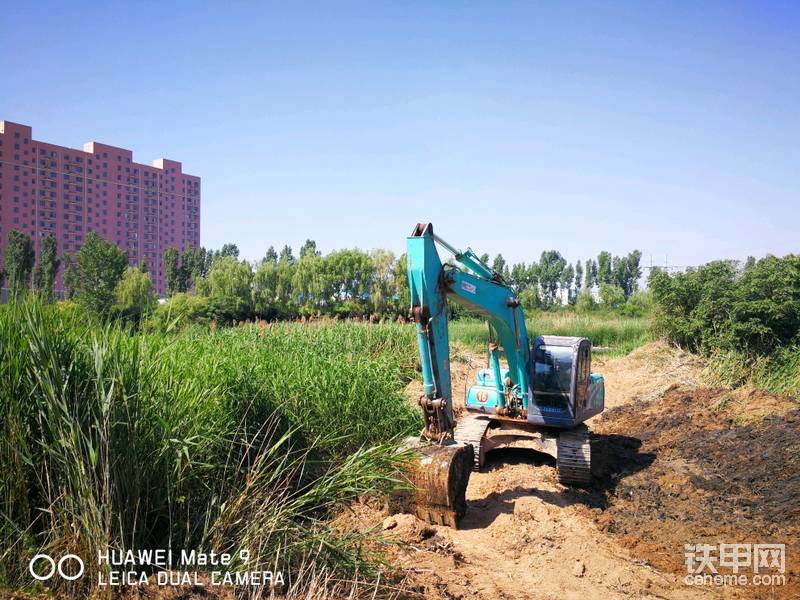 新工地，刚来两天河道治理，重修橡胶坝，这活儿可能南方的甲友们比较在行！