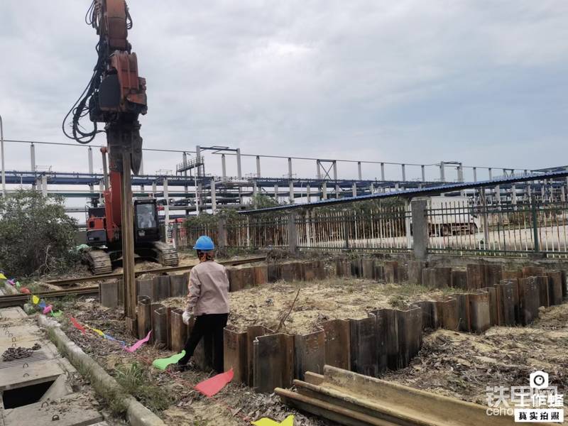 湛江附近有需要拉森钢板桩基础施工的，欢迎中介，-帖子图片