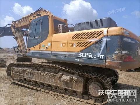 【挖掘机价格】现代R305LC-9T成交价15.8万