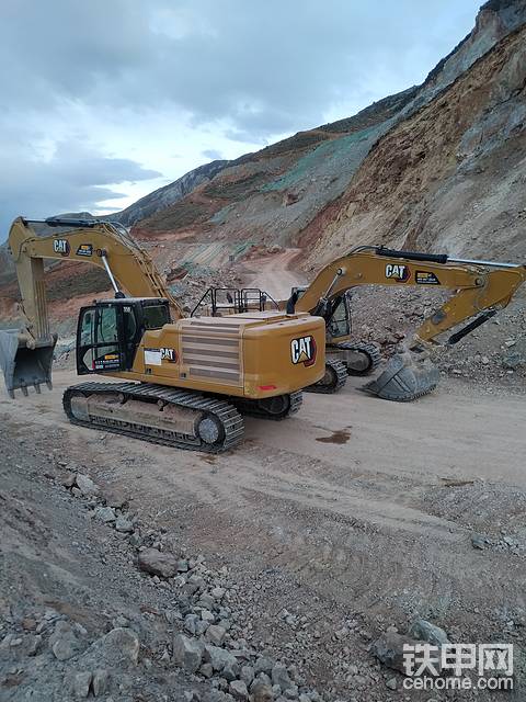 卡特350干活实拍高清大图！