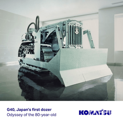 日本的第一台推土机G40的长途跋涉-帖子图片