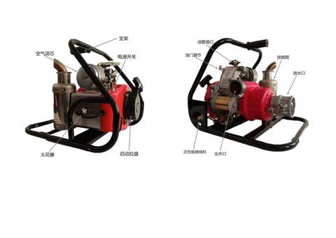 森林消防利器：便攜式接力泵
