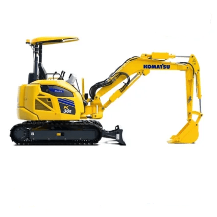 小松新型电动微型挖掘机PC30E-6