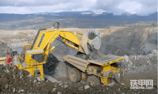 Komatsu PC8000-11電動挖掘機