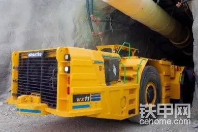 小松推出10吨WX11地下装载机-帖子图片