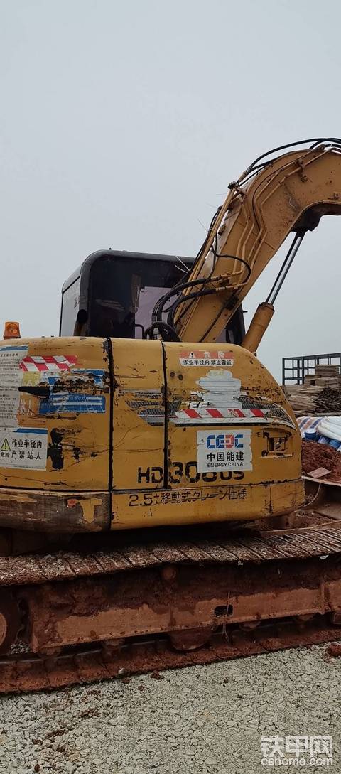 精品挖機(jī)出售，全進(jìn)口加騰308us，全車(chē)