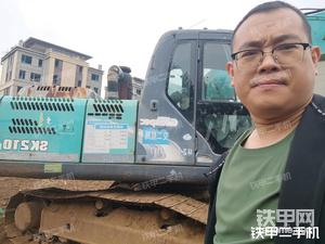 【二手挖掘机推荐】神钢SK210LC-8挖掘机在潍坊市热售