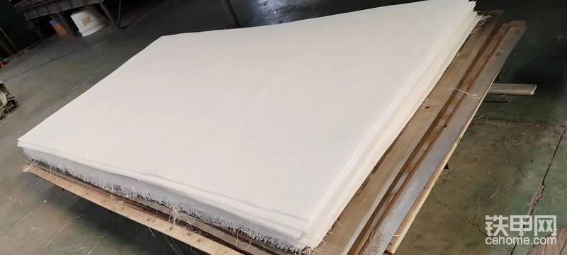 白色夹布硅胶板