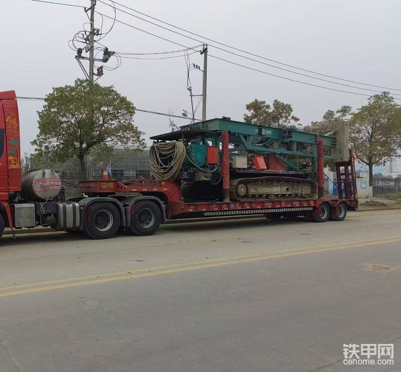 打樁機、挖掘機、鏟車、旋挖鉆機全國拖車/臺山大件運輸-帖子圖片