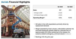 徐工与鼎力更新：Q3财报后的冰与火