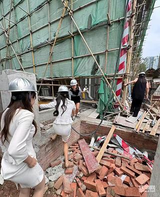 今天工地上的风景